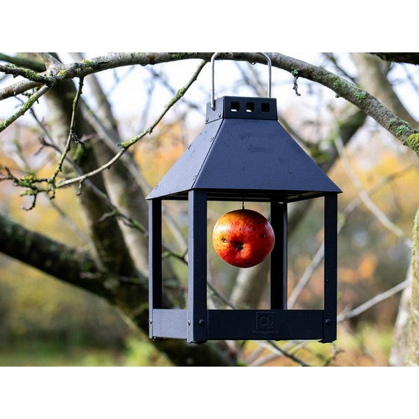 Sort Mini Quadro Birdy Eat Foderbræt L17xB17xH27 cm