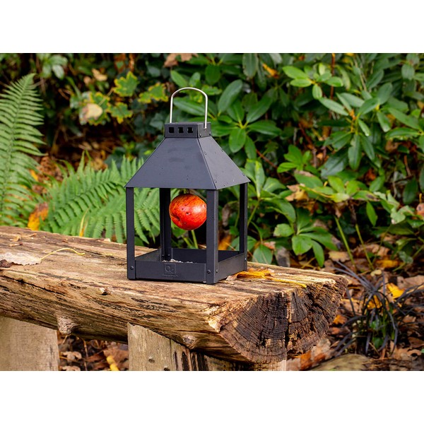 Sort Mini Quadro Birdy Eat Foderbræt L17xB17xH27 cm