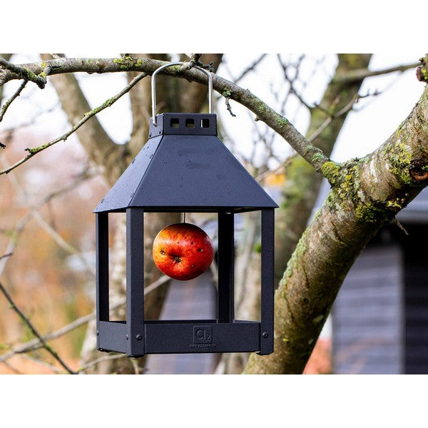 Sort Mini Quadro Birdy Eat Foderbræt L17xB17xH27 cm