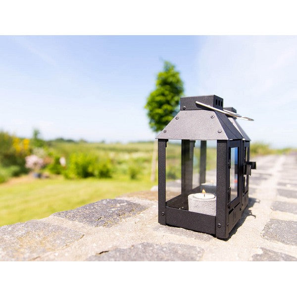 Sort Micro Lanterne L12,5xB12,5xH25 cm