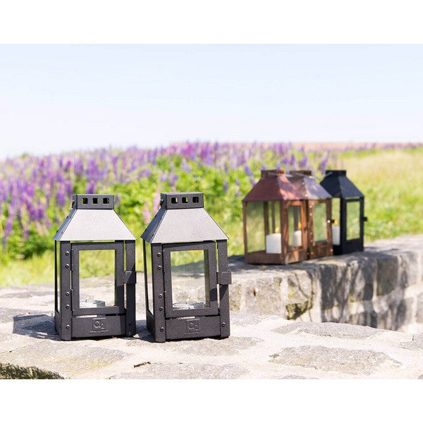 Sort Micro Lanterne L12,5xB12,5xH25 cm
