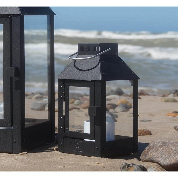 Sort Micro Lanterne L12,5xB12,5xH25 cm