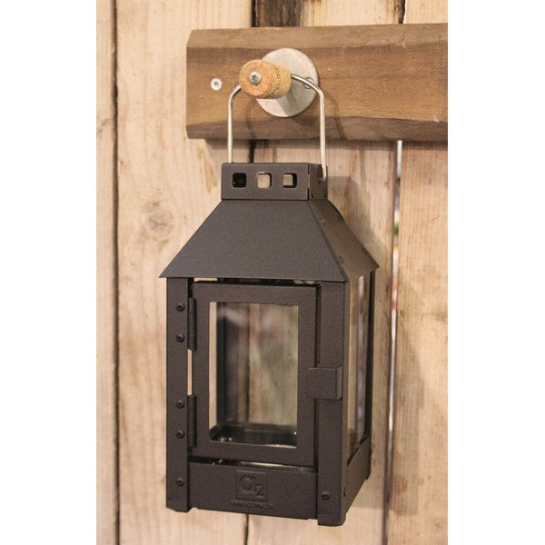 Sort Micro Lanterne L12,5xB12,5xH25 cm