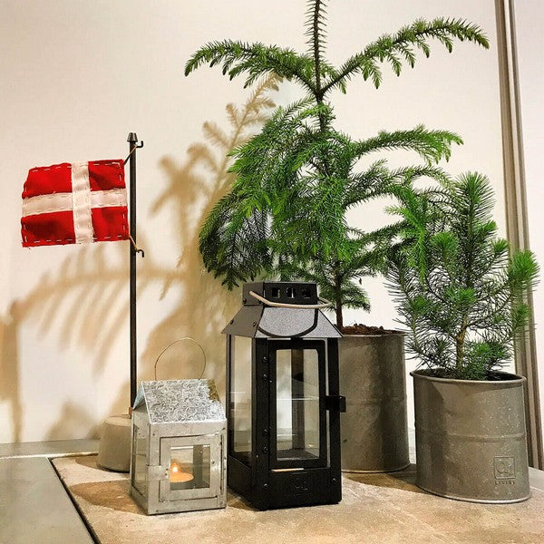 Sort Micro Small Lanterne L9,5xB9,5xH22 cm