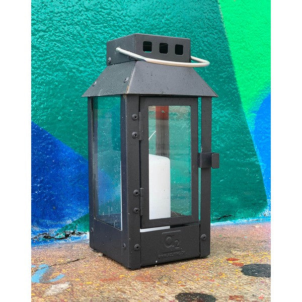 Sort Micro Small Lanterne L9,5xB9,5xH22 cm