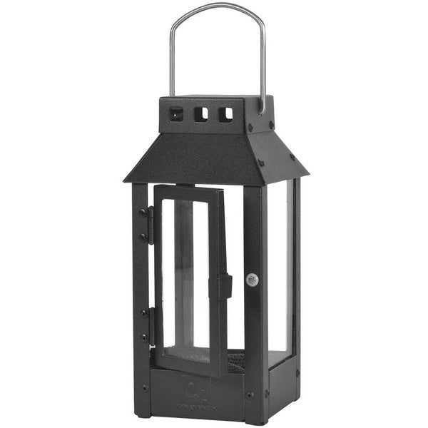 Sort Micro Small Lanterne L9,5xB9,5xH22 cm