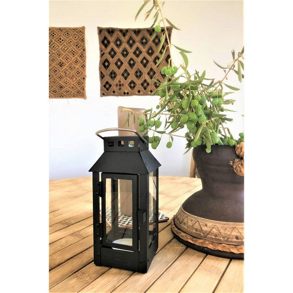 Sort Micro Small Lanterne L9,5xB9,5xH22 cm