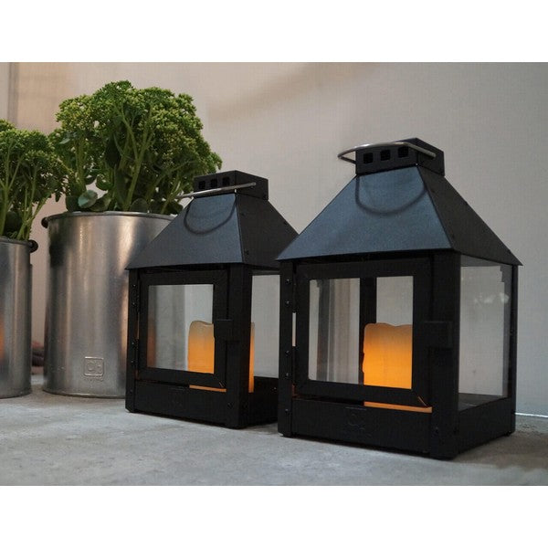 Sort Mini Quadro Lanterne L17xB17xH27,5 cm