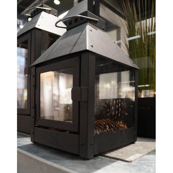 Sort Mini Quadro Lanterne L17xB17xH27,5 cm