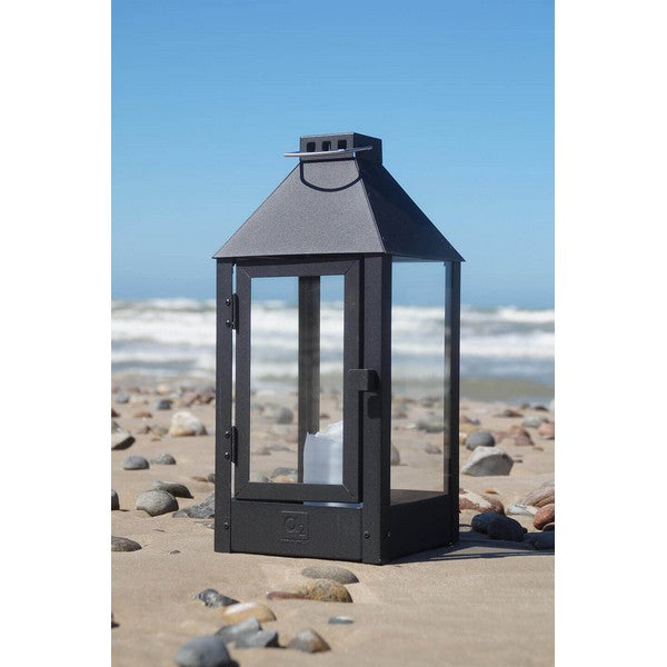Sort Midi Lanterne L19xB19xH42,5 cm