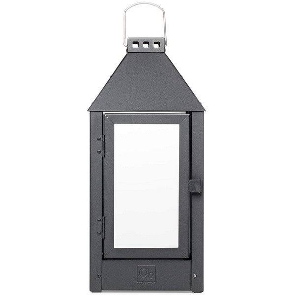 Sort Midi Lanterne L19xB19xH42,5 cm