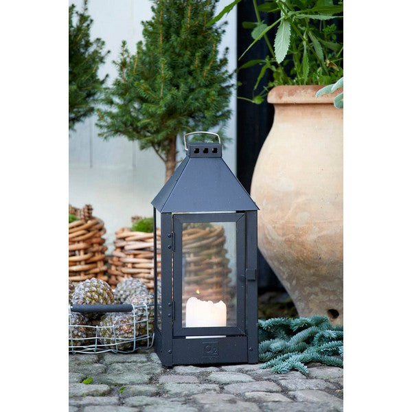 Sort Midi Lanterne L19xB19xH42,5 cm