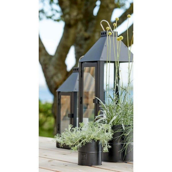 Sort Maxi Lanterne L22,5xB22,5xH60 cm