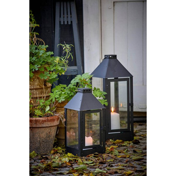 Sort Maxi Lanterne L22,5xB22,5xH60 cm