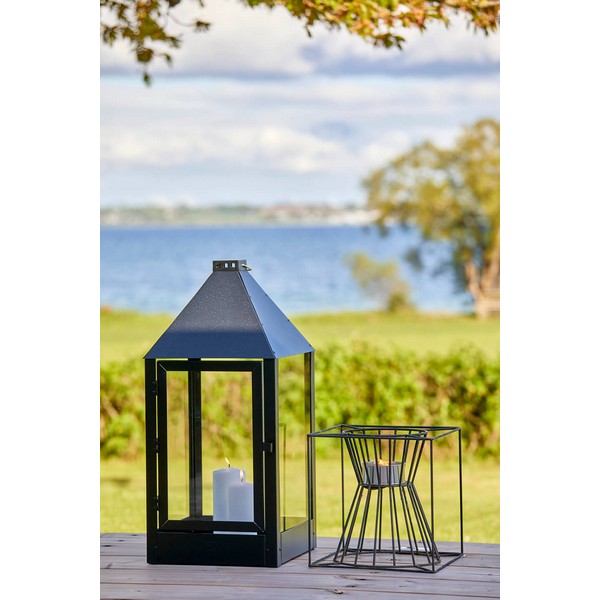 Sort Mega Lanterne L32xB32xH70 cm