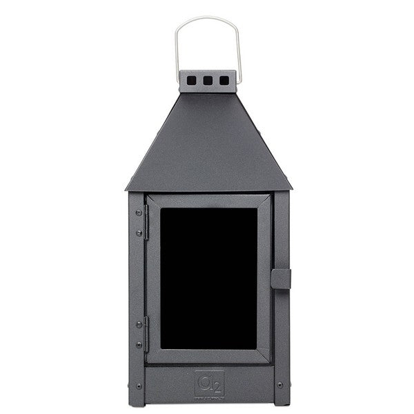 Sort Mini Væglanterne L17xB17xH36,5 cm