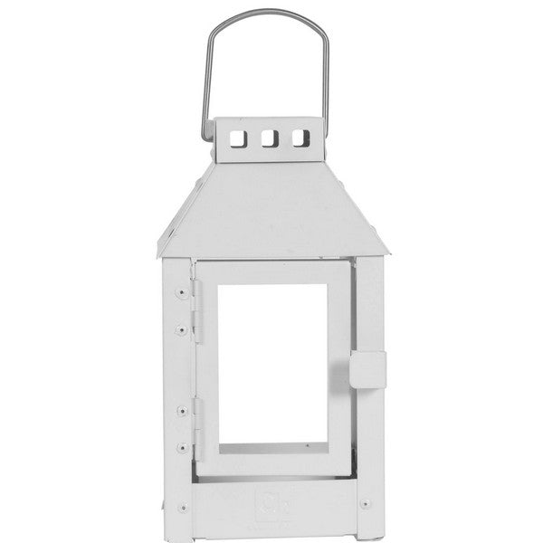 Hvid Micro Lanterne L12,5xB12,5xH25 cm