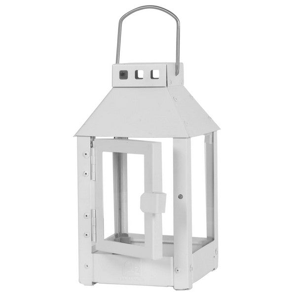 Hvid Micro Lanterne L12,5xB12,5xH25 cm