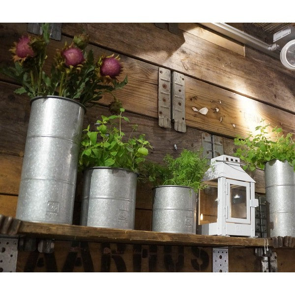 Hvid Micro Lanterne L12,5xB12,5xH25 cm