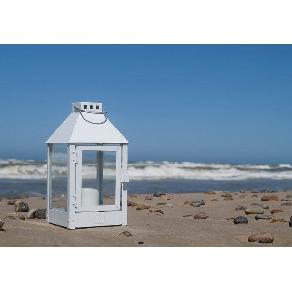 Hvid Mini Lanterne L17xB17xH33,5 cm