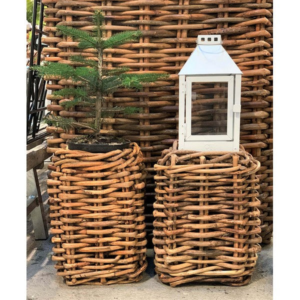 Hvid Mini Lanterne L17xB17xH33,5 cm