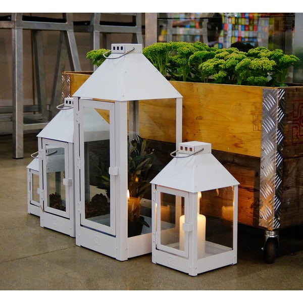 Hvid Maxi Lanterne L22,5xB22,5xH60 cm