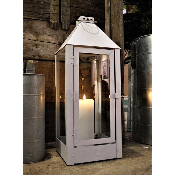 Hvid Maxi Lanterne L22,5xB22,5xH60 cm