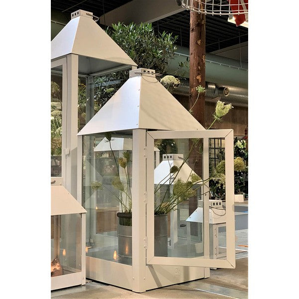 Hvid Mega Lanterne L32xB32xH70 cm