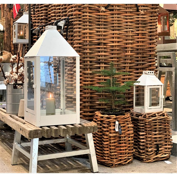 Hvid Mega Lanterne L32xB32xH70 cm