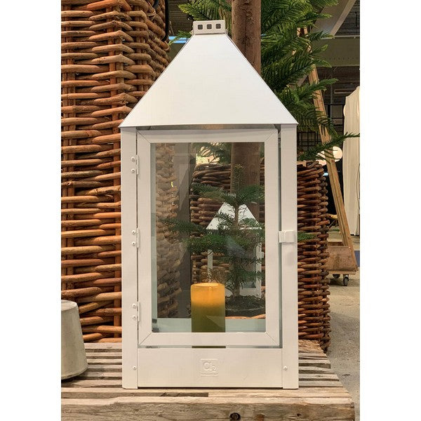 Hvid Mega Lanterne L32xB32xH70 cm