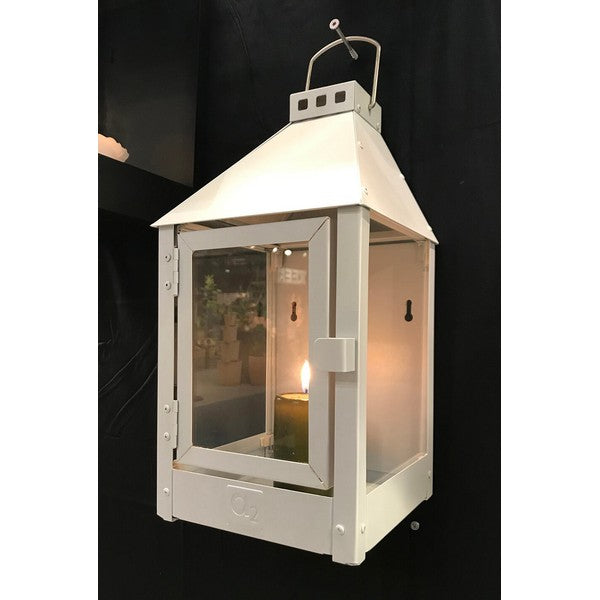 Hvid Mini Væglanterne L17xB17xH36,5 cm