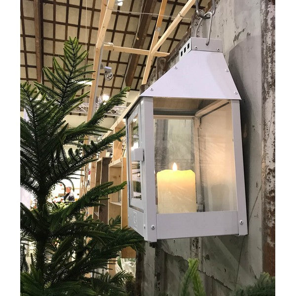 Hvid Mini Væglanterne L17xB17xH36,5 cm