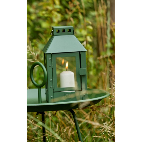 Olivengrøn Micro Lanterne L12,5xB12,5xH25 cm