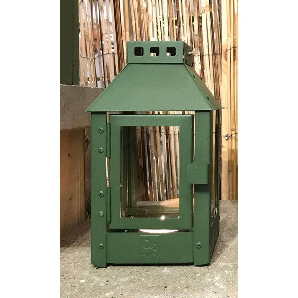 Olivengrøn Micro Lanterne L12,5xB12,5xH25 cm