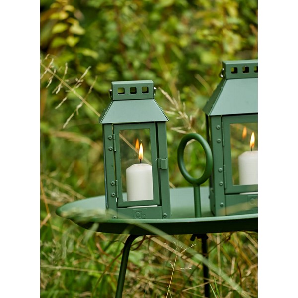 Olivengrøn Micro Small Lanterne L9,5xB9,5xH22 cm
