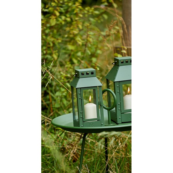 Olivengrøn Micro Small Lanterne L9,5xB9,5xH22 cm