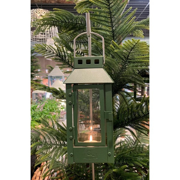 Olivengrøn Micro Small Lanterne L9,5xB9,5xH22 cm