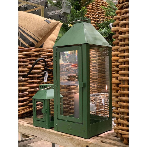 Olivengrøn Maxi Lanterne L22,5xB22,5xH60 cm