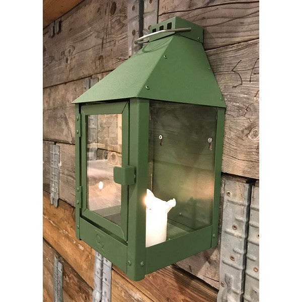 Olivengrøn Mini Væglanterne L17xB17xH36,5 cm