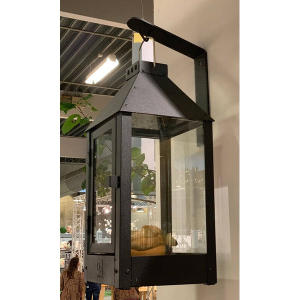 Sort Vægophæng B5xH20xD17,5 cm