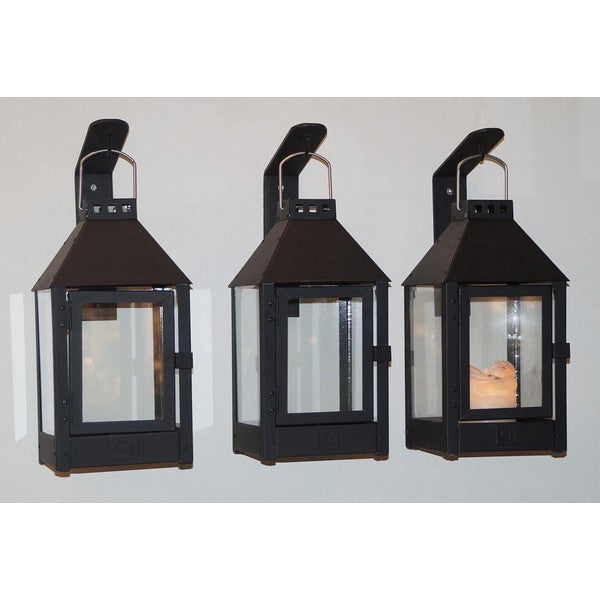 Sort Vægophæng B5xH20xD17,5 cm