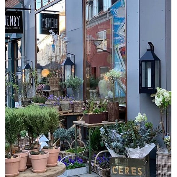 Sort Vægophæng B5xH20xD17,5 cm