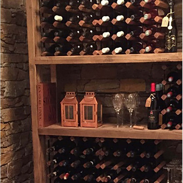 Kobber Micro Lanterne L12,5xB12,5xH25 cm