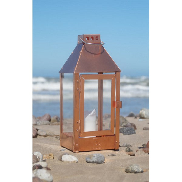 Kobber Micro Small Lanterne L9,5xB9,5xH22 cm