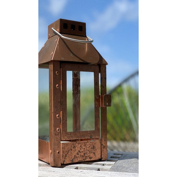Kobber Micro Small Lanterne L9,5xB9,5xH22 cm