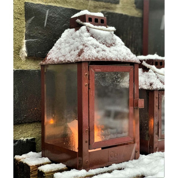 Kobber Mini Lanterne L17xB17xH33,5 cm