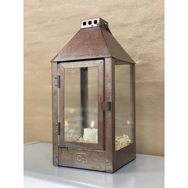 Kobber Midi Lanterne L19xB19xH42,5 cm