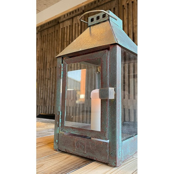 Kobber Mega Lanterne L32xB32xH70 cm