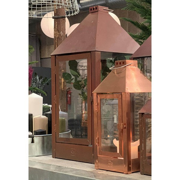 Kobber Mega Lanterne L32xB32xH70 cm
