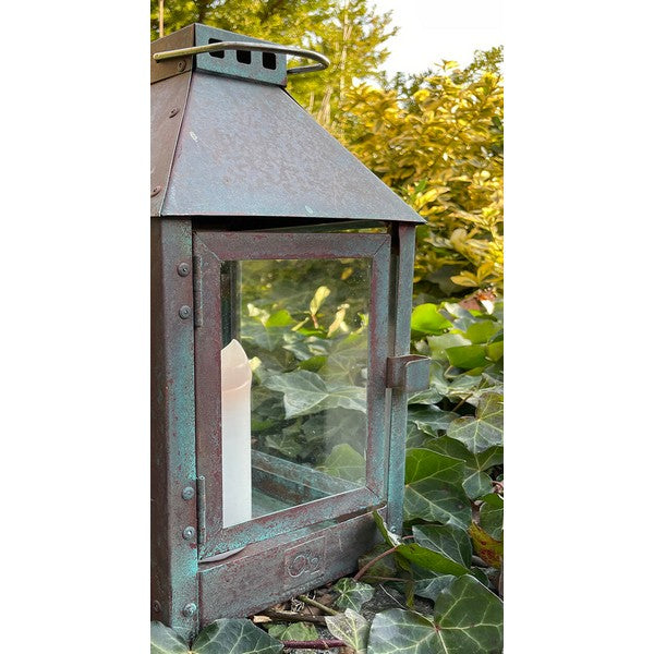 Kobber Mini Væglanterne L17xB17xH36,5 cm